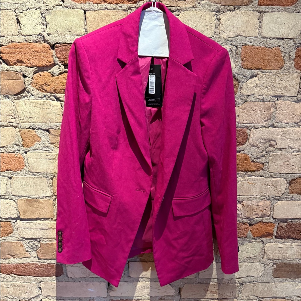 Pink Blazer (part of set - can be purchased alone or with matching mini skirt)